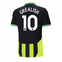 Manchester City Jack Grealish #10 Vieraspaita 2024-25 Lyhythihainen